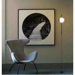 Colgante Le Vita negro mate Faro